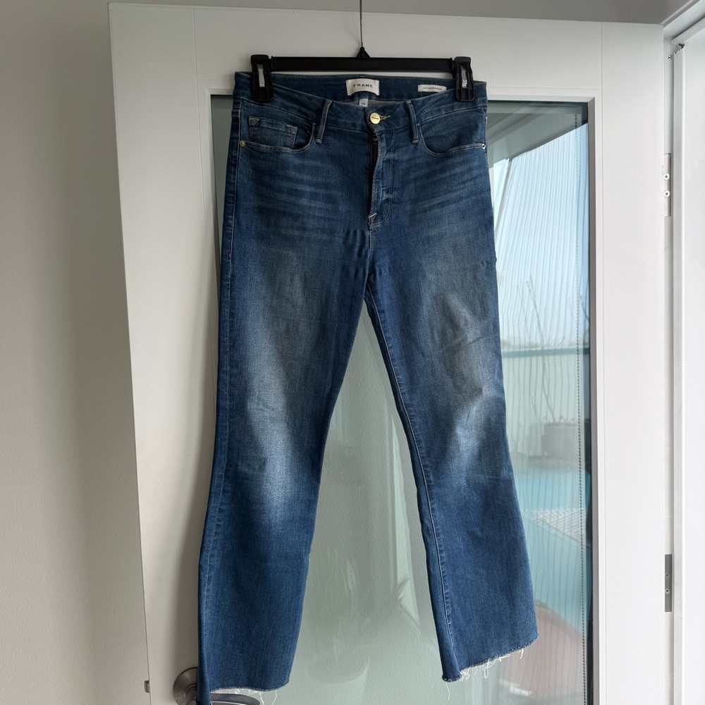 FRAME Le Crop Mini Boot, sz 28